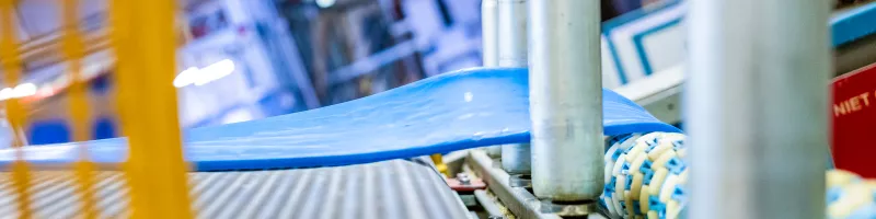 A close-up of our productionprocess