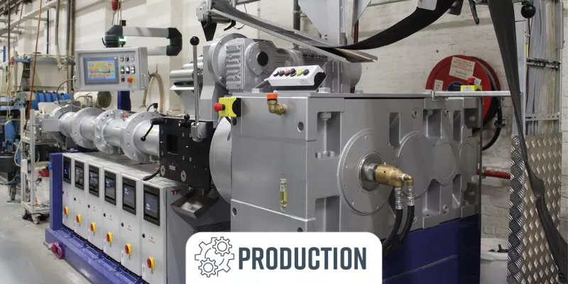 New extruder for offline straining of rubber compounds 