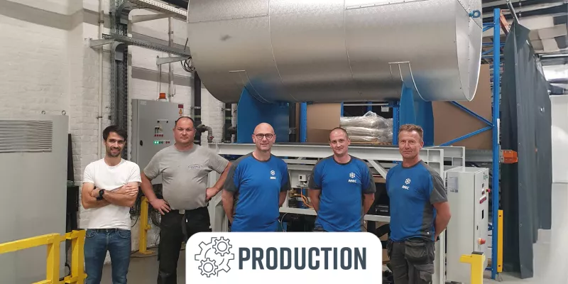 New cooling installation for Bekina Compounds 